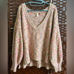 SOLD Anthropologie Pilcro slouchy v-neck sweater